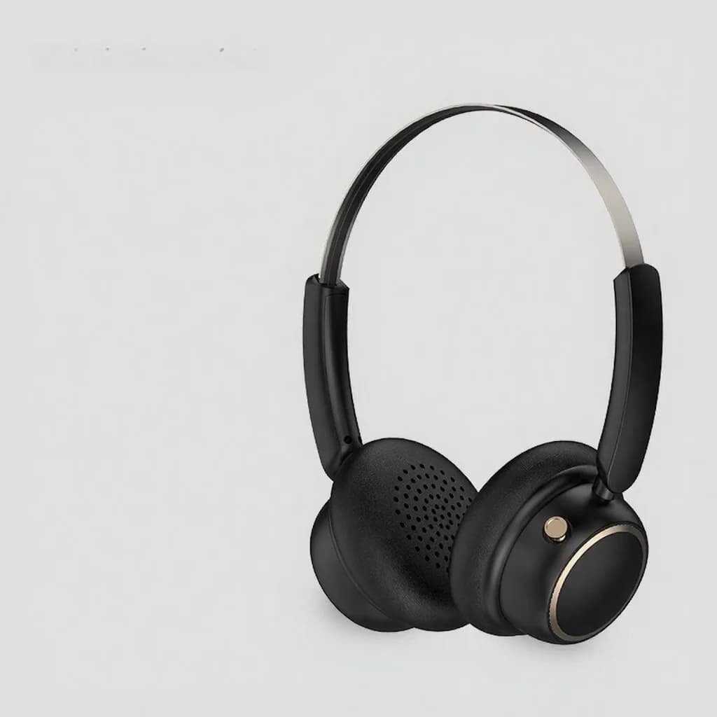 Ретро бездротові Bluetooth-навушники з металевим оголів'ям та тривалим часом роботи