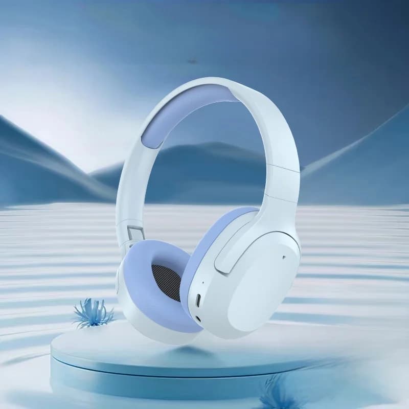Накладні Bluetooth-навушники з басами, підтримкою AUX та TF-карт