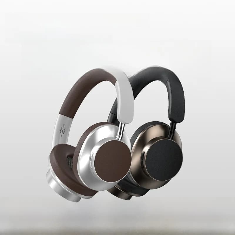 Ретро накладні Bluetooth-навушники з FM-радіо та слотом для TF-карти
