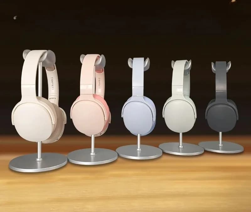 Бездротові накладні навушники Bluetooth з FM-радіо та слотом для TF-карти