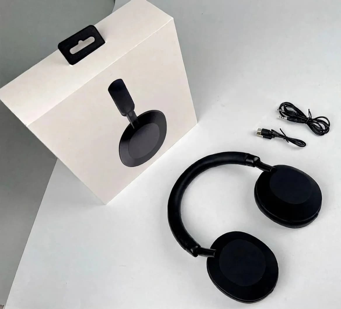 Бездротові Bluetooth-навушники накладні з активним шумозаглушенням ANC
