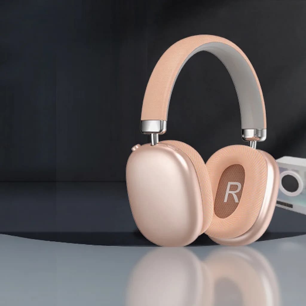 Бездротові накладні навушники Bluetooth 5.4 з довгим часом роботи, складні
