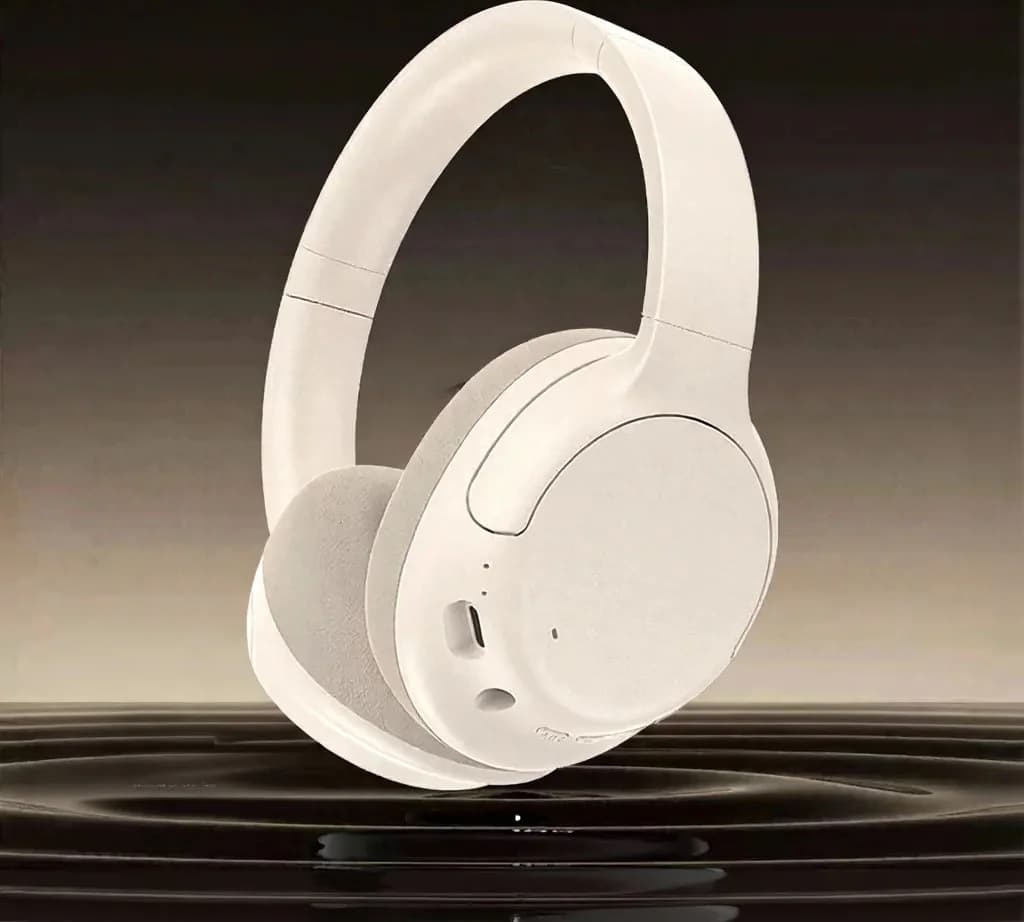 Бездротові Bluetooth-навушники з активним шумозаглушенням, накладні, довгий час роботи