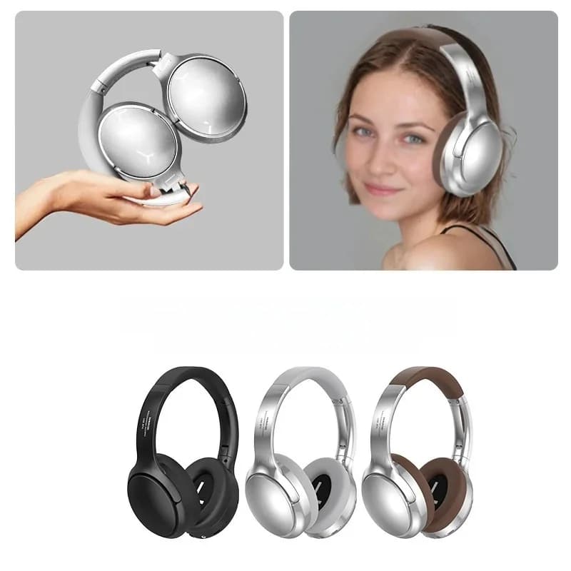 Ретро-навушники Bluetooth з FM-радіо та дротовим режимом