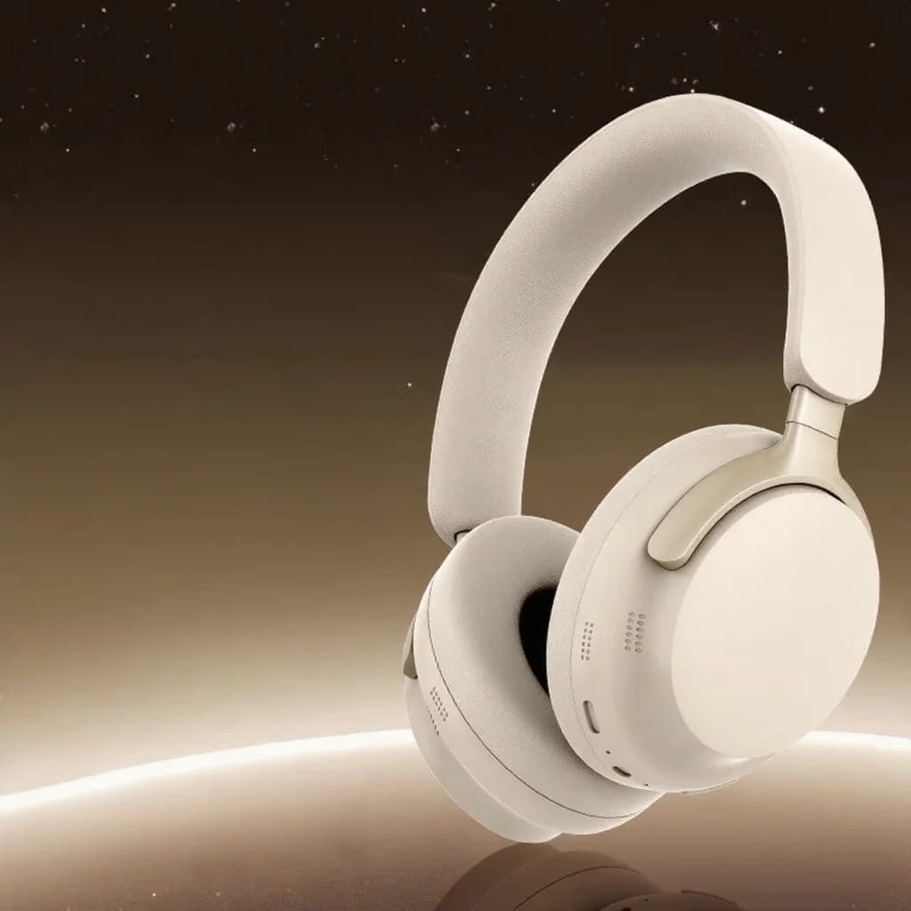 Бездротові накладні Bluetooth-навушники з заряджанням Type-C та стереозвуком
