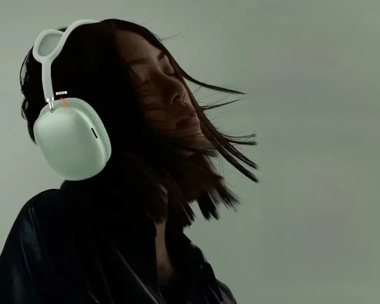 Накладні навушники Bluetooth 5.4 з поворотним регулятором та FM-радіо