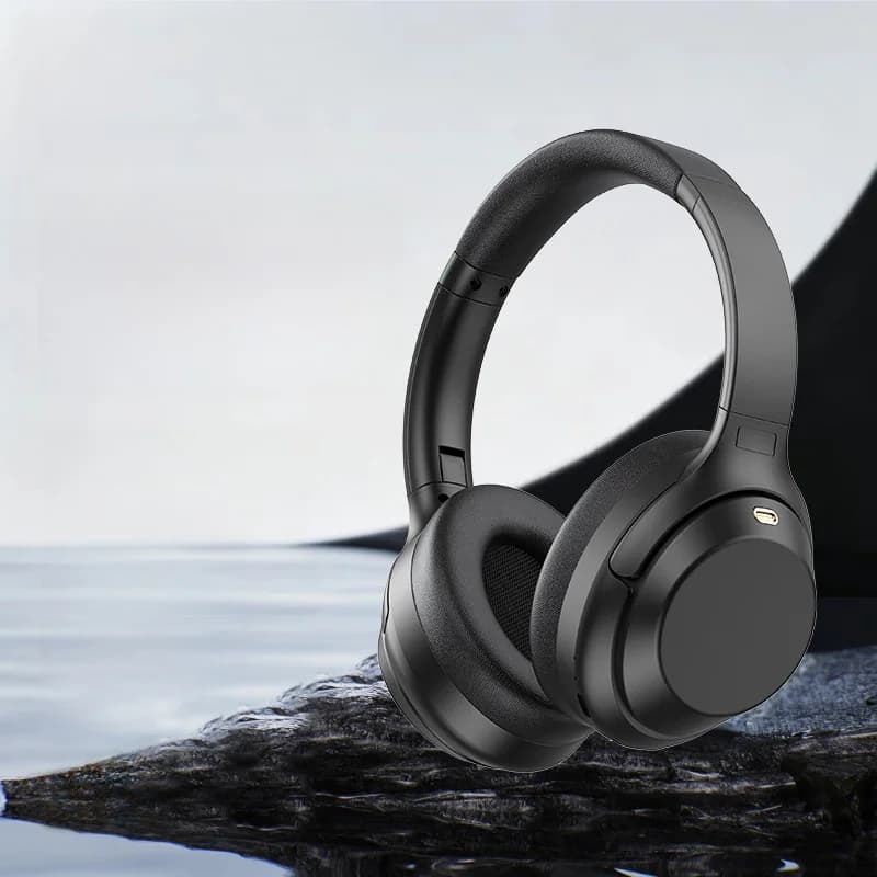 Бездротові накладні Bluetooth-навушники з активним шумозаглушенням