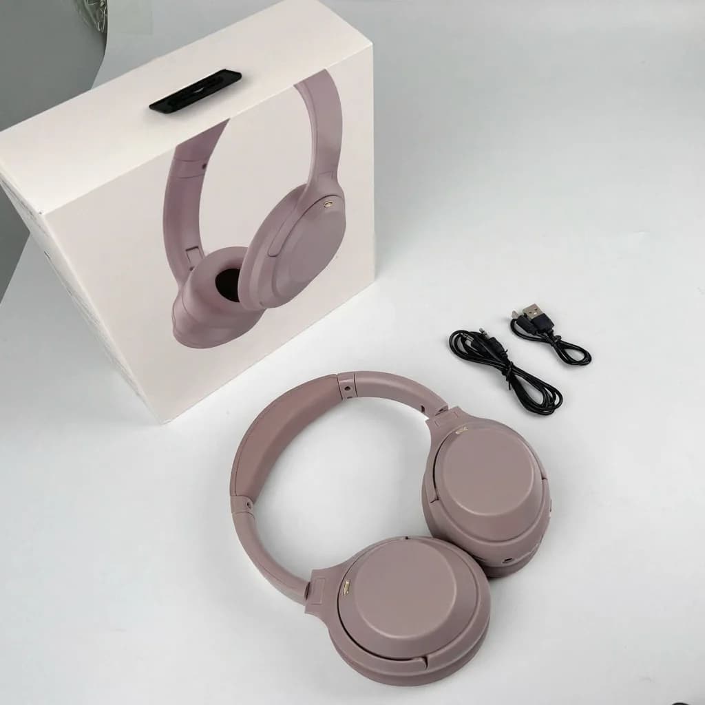 Бездротові накладні Bluetooth-навушники з активним шумозаглушенням