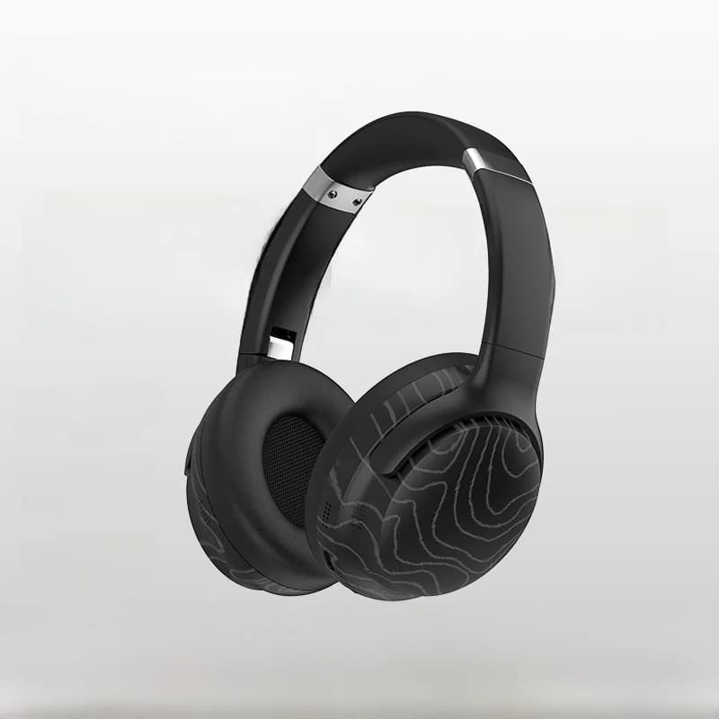 Бездротові накладні Bluetooth-навушники з FM-радіо та шумозаглушенням