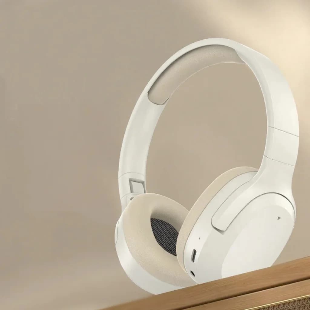 Накладні Bluetooth-навушники з басами, підтримкою AUX та TF-карт