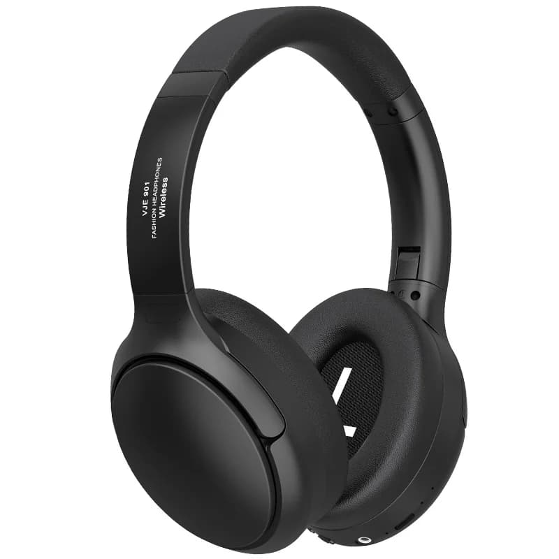 Ретро бездротові Bluetooth-навушники накладні стерео з мікрофоном