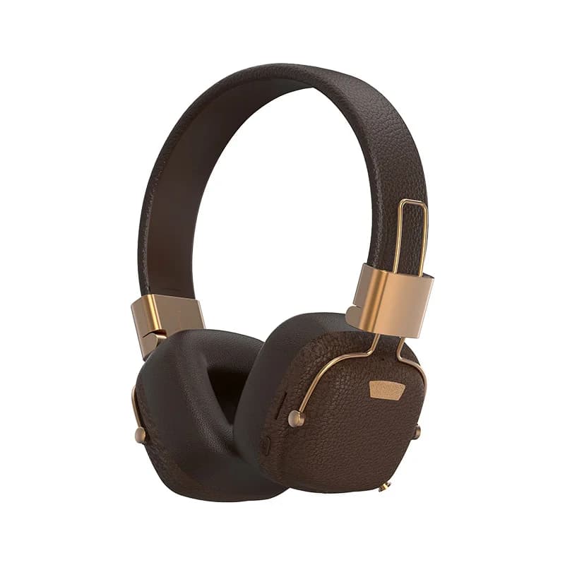Ретро накладні Bluetooth-навушники з режимами EQ та складною конструкцією